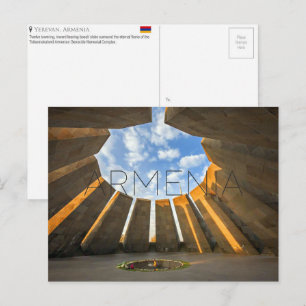 Yerevan, Armenia Travel Postcard
