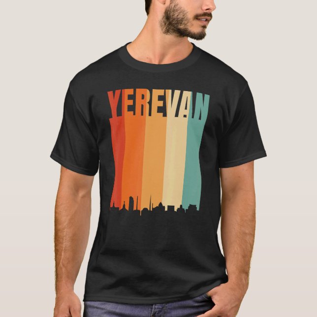 Yerevan Skyline T-Shirt (Front)