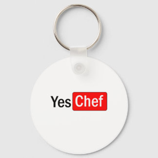 Yes Chef Keychain