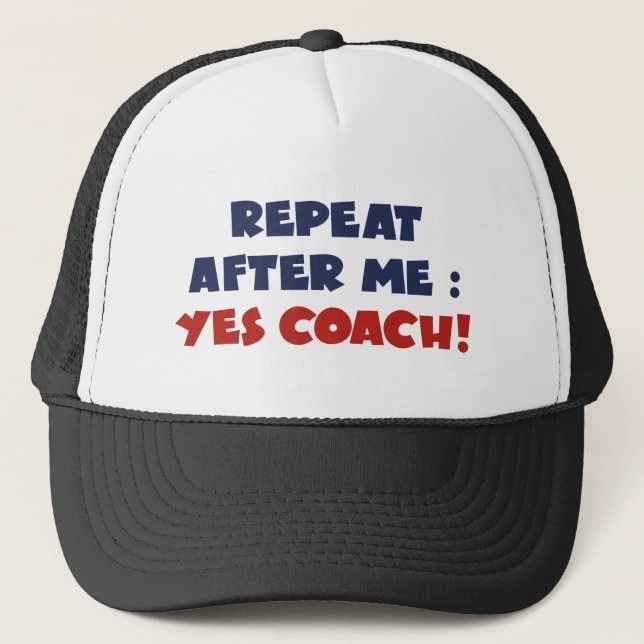 Yes Coach Trucker Hat (Front)