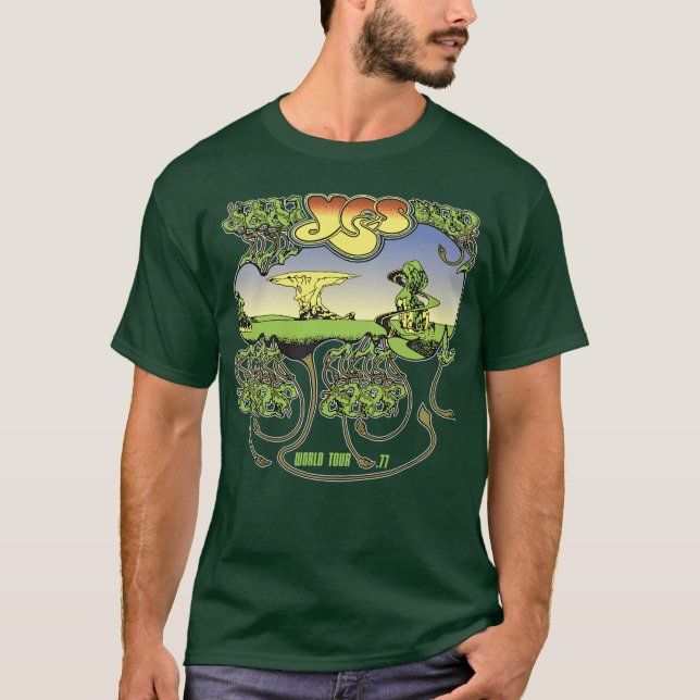 Yes Dark vintage T-Shirt (Front)