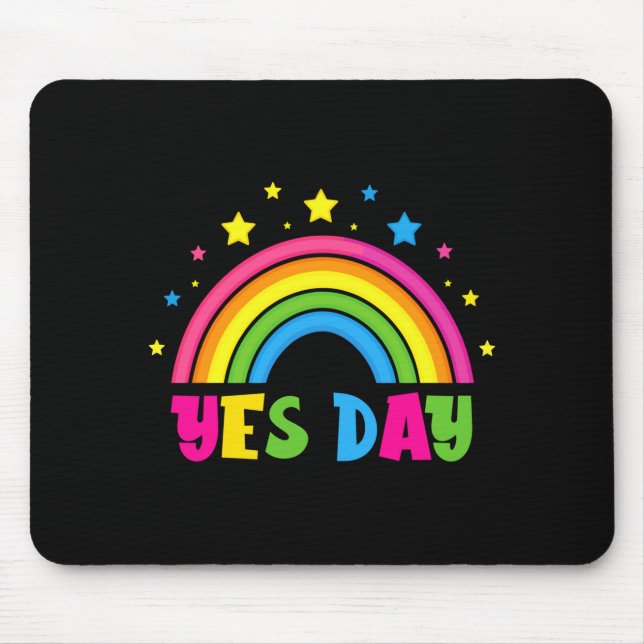 Yes day performance  mouse pad (Front)