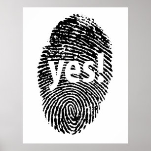 Yes: finger print