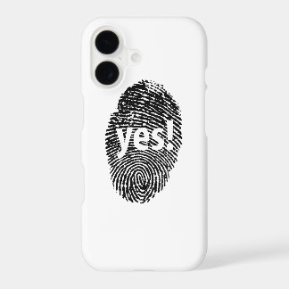 Yes: finger print