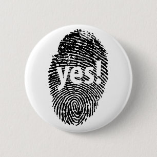 Yes: finger print 2 inch round button