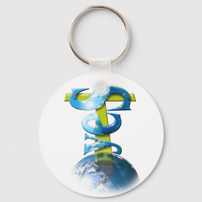 Yes God Keychain (Front)