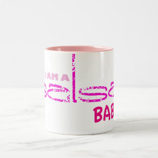 Yes, I Am a Salsa Baby Two-Tone Coffee Mug