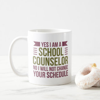 Yes I Am A School Counsellor, Funny Counsellor Quo Coffee Mug