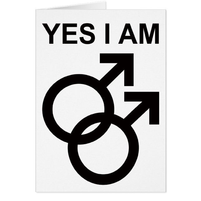 yes, i am gay (Front)