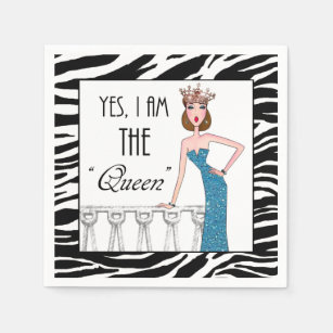Yes, I am THE "Queen" Napkin