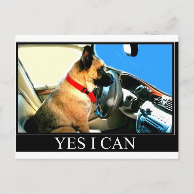 Yes I CAN. Postcard (Front)