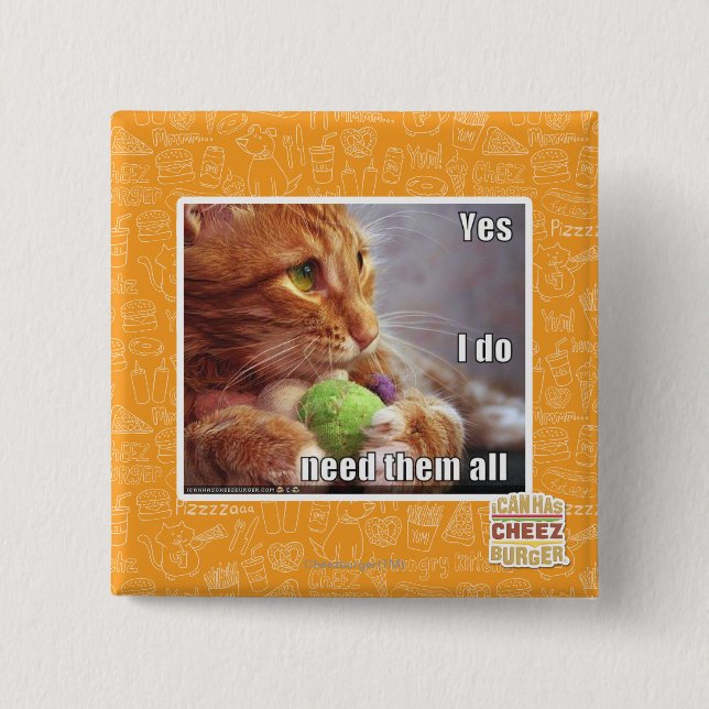 Yes I do need them all 2 Inch Square Button (Front)