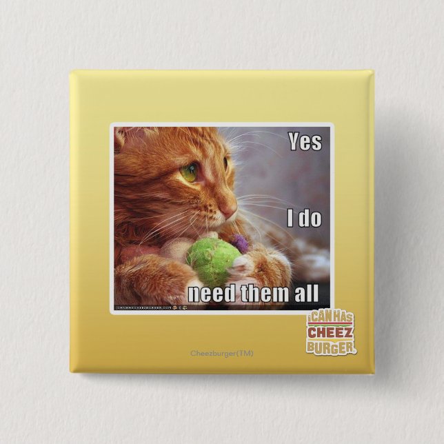 Yes I do need them all 2 Inch Square Button (Front)