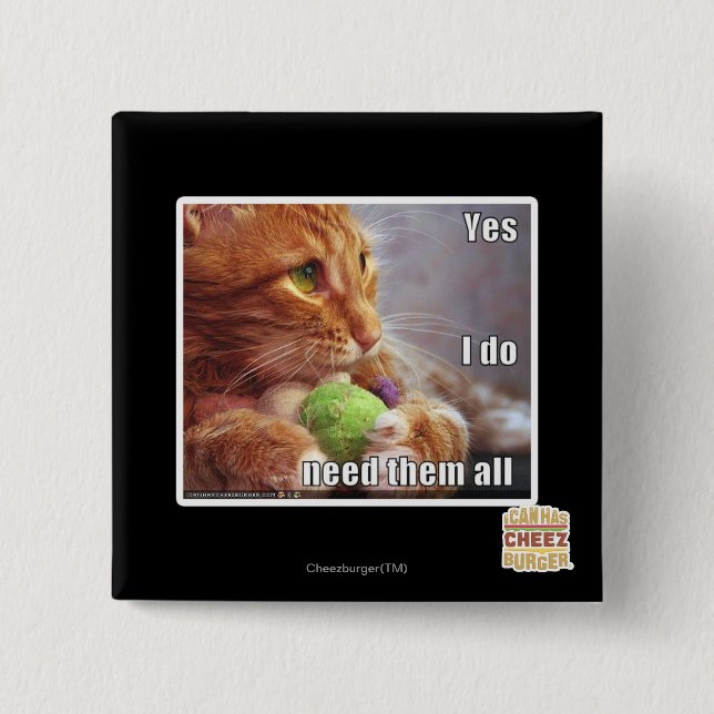 Yes I do need them all 2 Inch Square Button (Front)