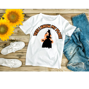 Yes! I know my place motivational V-Neck T-Shirt