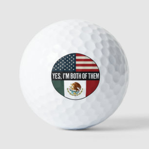 Yes, I’m Both of Them– Proud Dual Identity Citizen Golf Balls