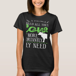 Yes I Really Do Need All These Cows Present T-Shirt