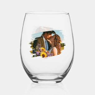 Yes I will, Wedding /Anniversary Wine Glass
