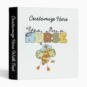 YES I'm a Nurse T-shirts and Gifts Binder