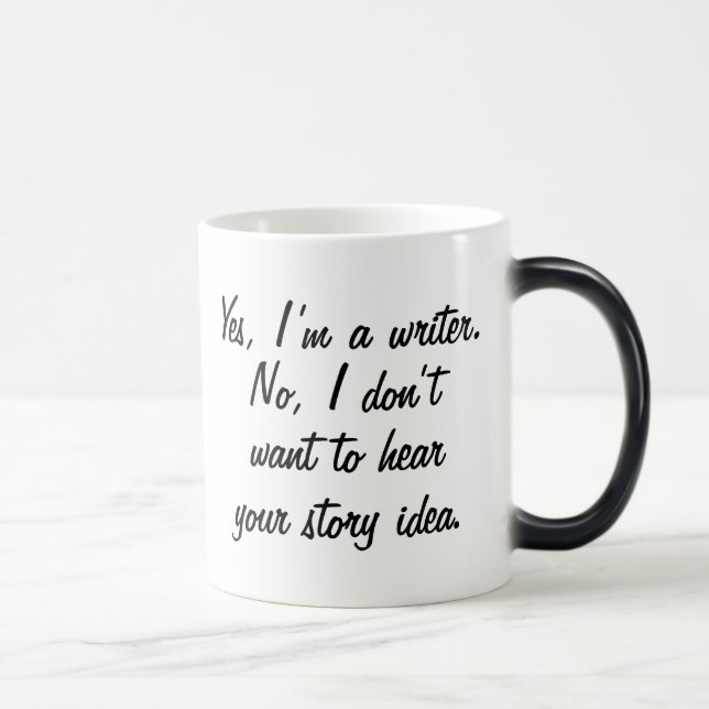 Yes, I'm a Writer Magic Mug (Right)