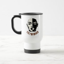 YES, I'M MIXED – Bold Identity Travel Mug