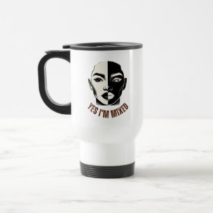 YES, I'M MIXED – Bold Identity Travel Mug
