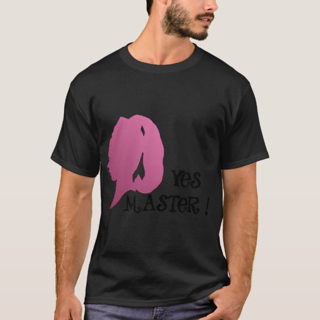 Yes Master - Pink T-Shirt (Front)