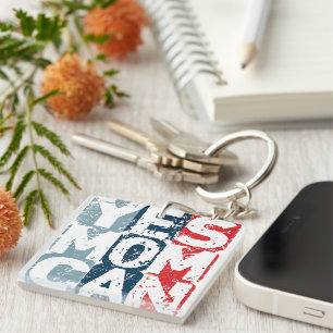 Yes Mom Can Keychain