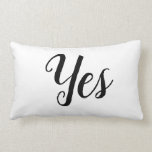 Yes No Pillow<br><div class="desc">Have fun with this 'Yes',  'No' pillow. Makes a great gift for a slumber party,  bridal shower,  wedding,  birthday,  Christmas or any other fun occassion!</div>