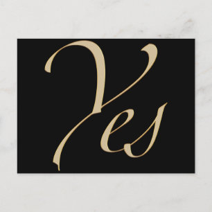 Yes Postcard
