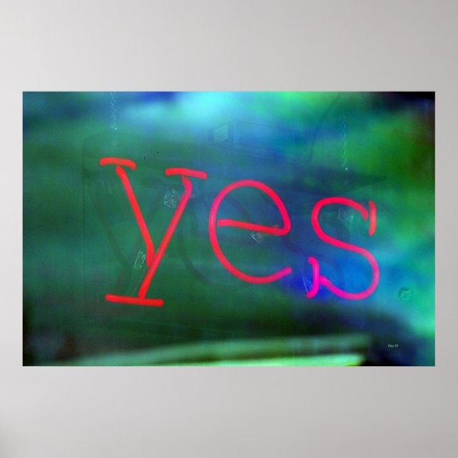Yes Poster (Front)