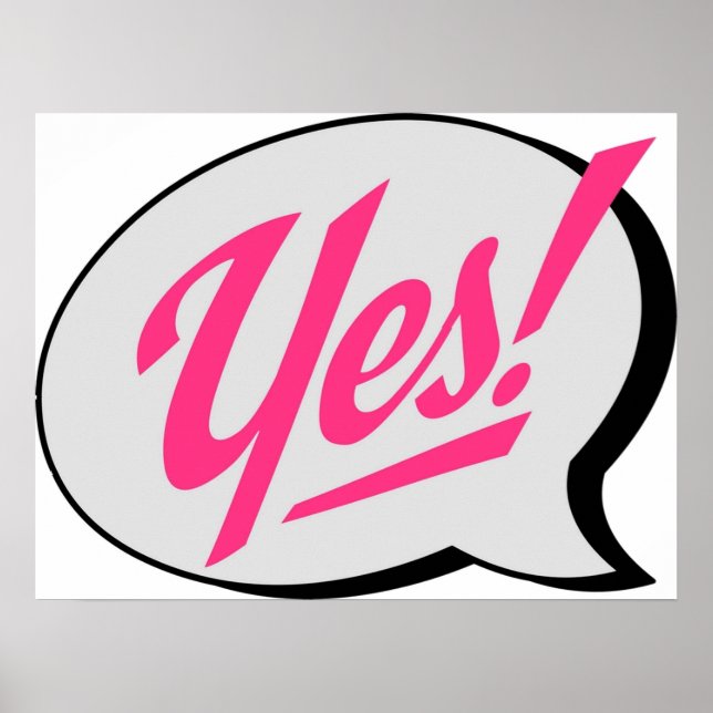 Yes Poster (Front)