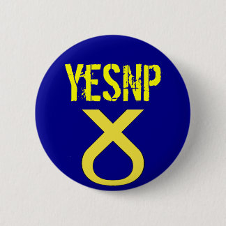 Yes Scotland Vote SNP Badge 2 Inch Round Button