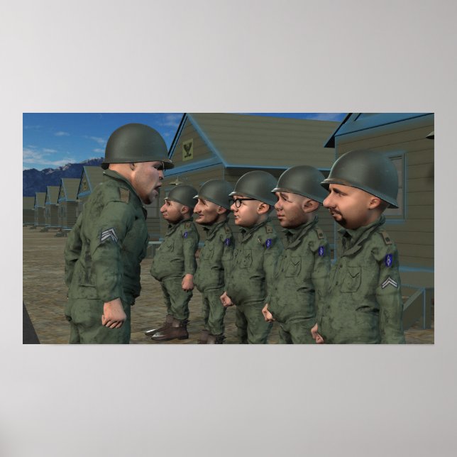 Yes Sergeant! - Small Poster (Front)