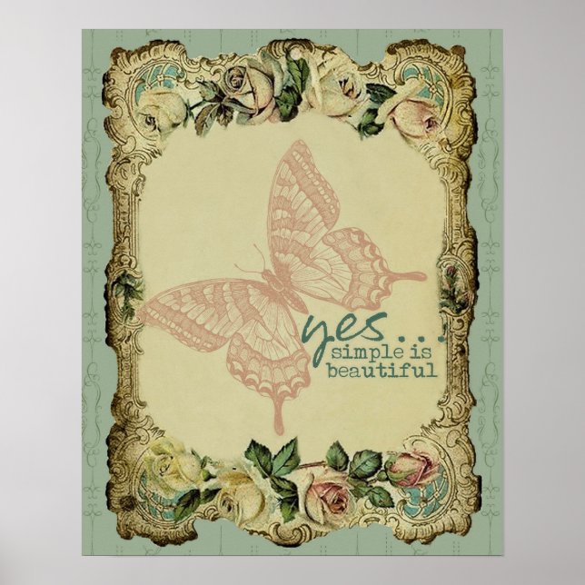 Yes ... Simple is Beautiful Poster (Front)