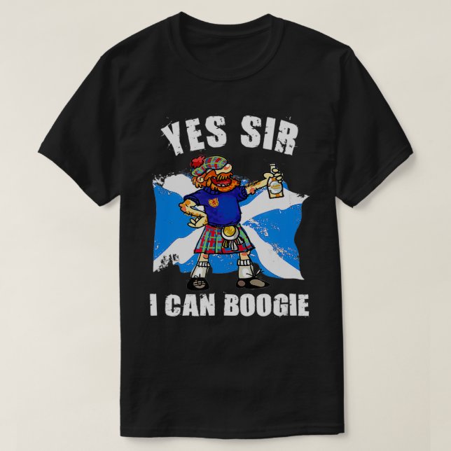 Yes Sir I Can Boogie  T-Shirt (Design Front)