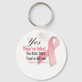 YES they're fake the real ones tried to kill me Keychain