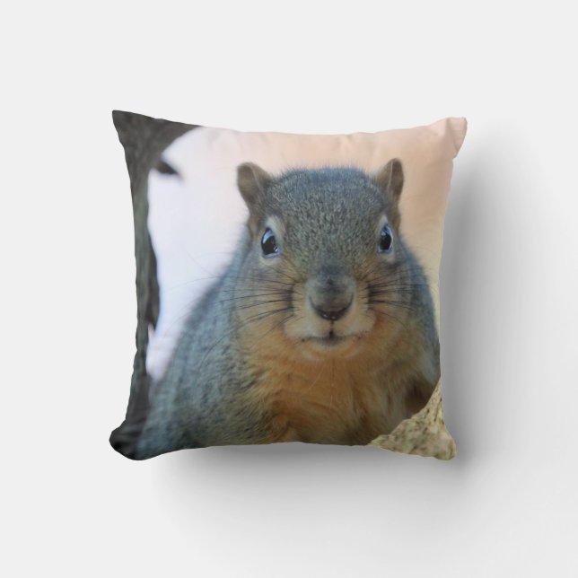 Yes? Throw Pillow (Front)