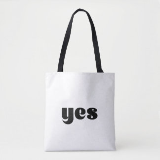 Yes Tote Bag