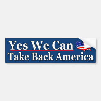 Yes We Can Bumper Sticker