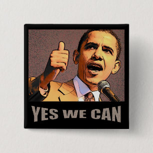 Yes We Can Button