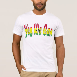 Yes We Can (Ghana Flag) T-Shirt
