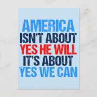 Yes We Can Inspirational Obama Quote