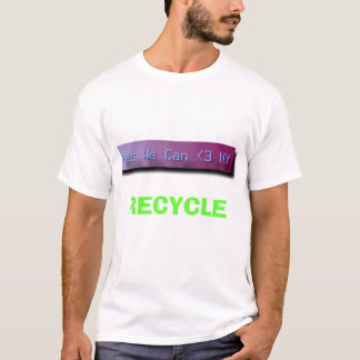 YES WE CAN L3 NY, RECYCLE, SKY WHEEL - Customized T-Shirt