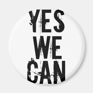 YES WE CAN magnet