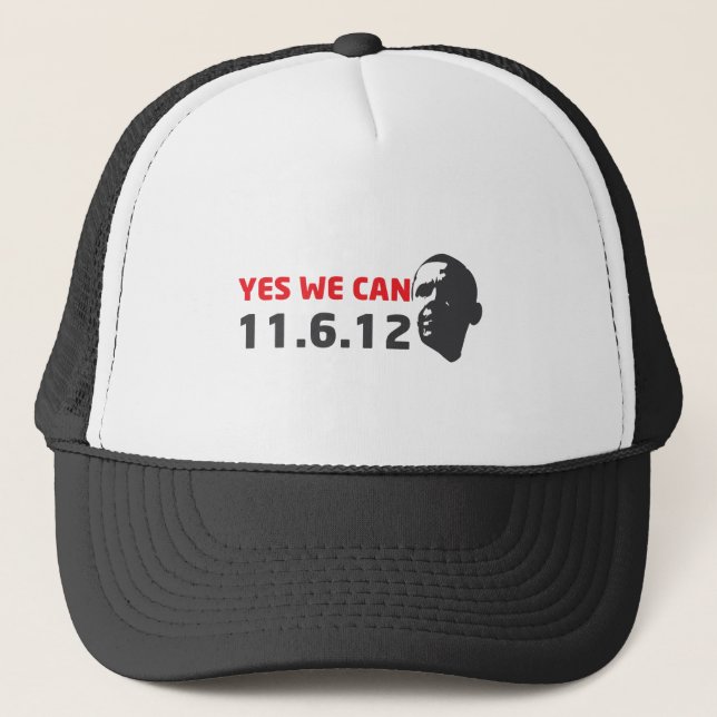 YES-WE-CAN TRUCKER HAT (Front)
