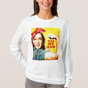 Yes We Kam - Kamala Harris Tim Walz 2024  T-Shirt