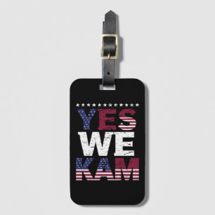 Yes We Kam Saying Quote Luggage Tag