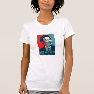 Yes We Ken (Obama) Woman's Distres... - Customized T-Shirt