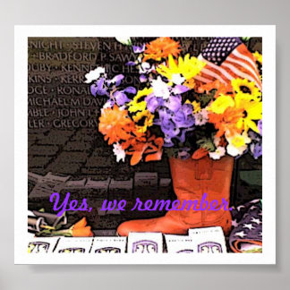 Yes We Remember Poster